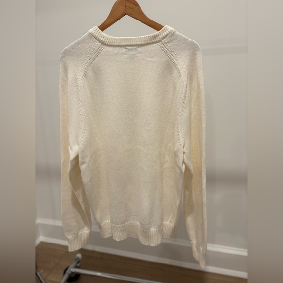 J. Crew Cream Knit Sweater - Picture 2 of 2